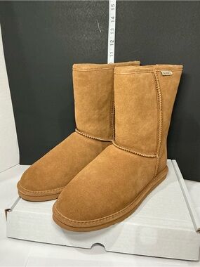 BearPaw Chestnut Suede Classic Winter Boots